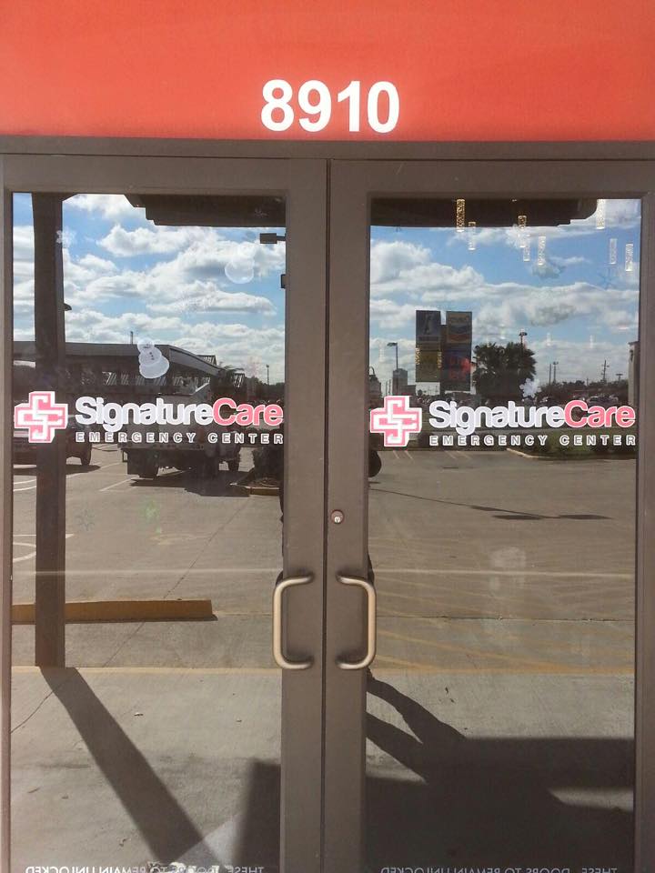 attractive vinyl door signs