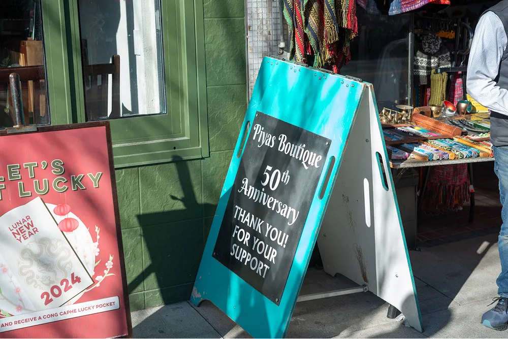 custom a-frame portable sign