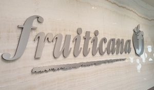 Photo of interior block, from the page titled Lobby Signs.