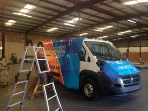 custom van wraps and graphics