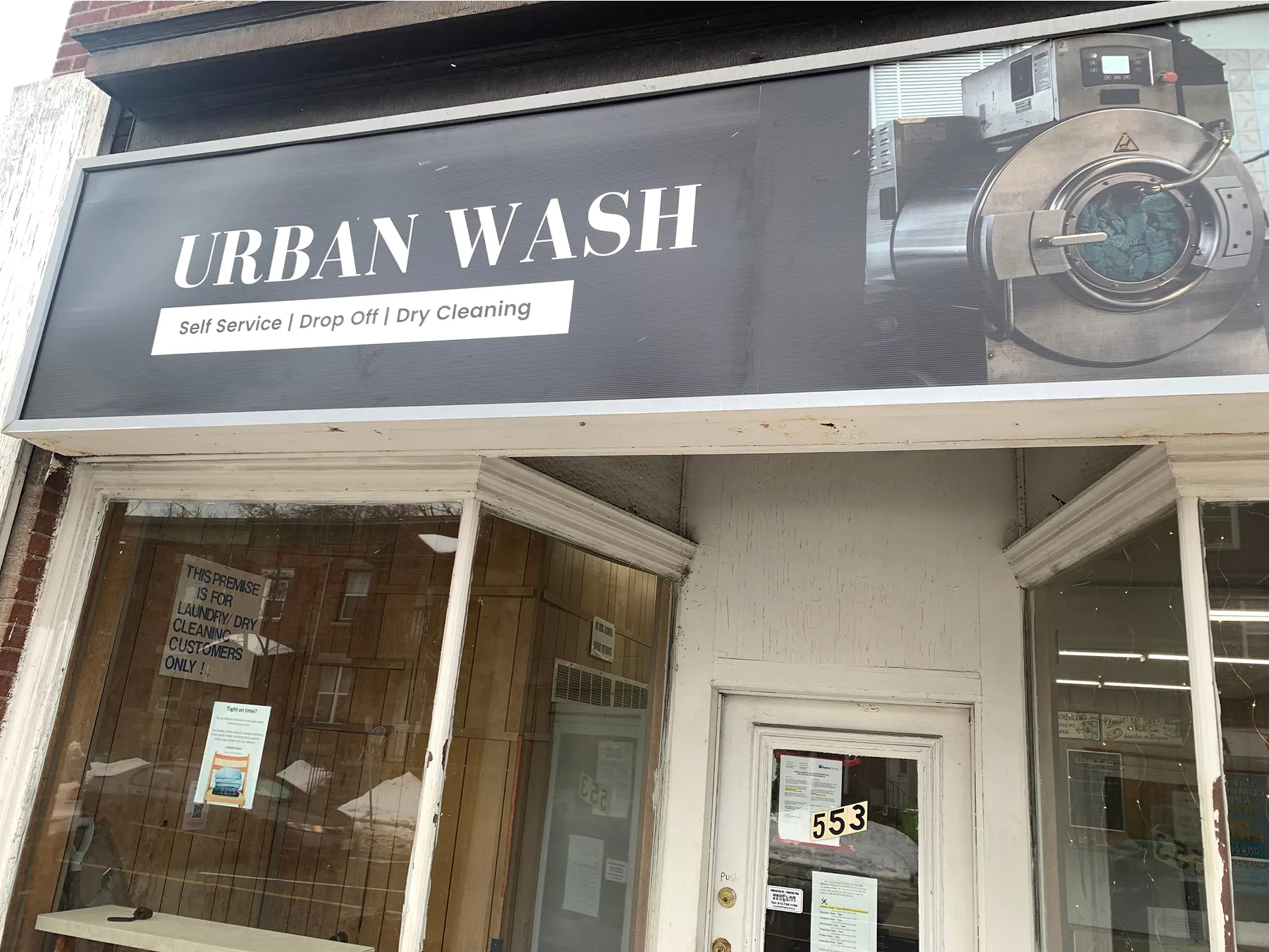 Laundromat Signs